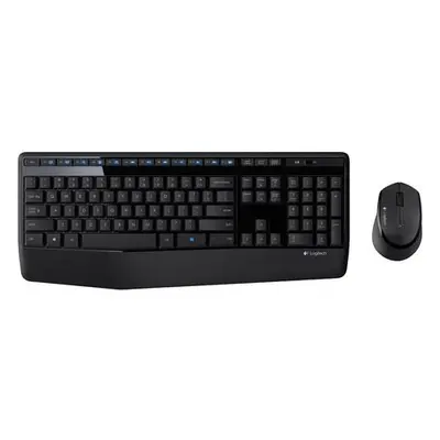 Logitech set klávesnice s myší MK345 / bezdrátový / 2,4Ghz / USB přijímač / CZ + SK / černá, 920