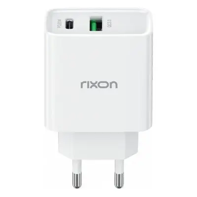 Rixon nabíjecí adaptér 20W USB-C/USB-A PD20W