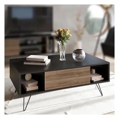 Hanah Home Coffee Table Mistico - Black, Walnut