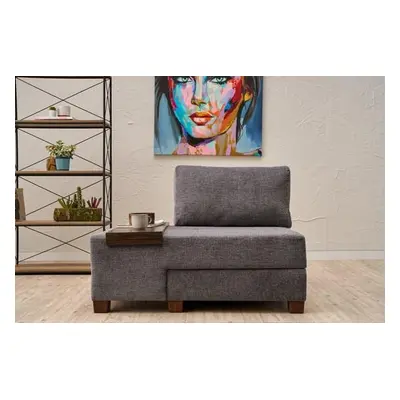 Atelier del Sofa 1-Seat Sofa-Bed Perenna Chenille Left - Grey Grey