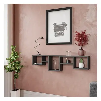 Hanah Home Wall Shelf Amanos - Anthracite Anthracite