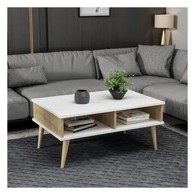 Hanah Home Coffee Table Lore - White