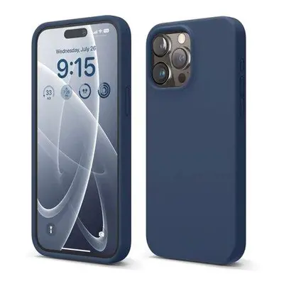 Elago kryt Silicone Case pre iPhone 15 Pro Max - Jean Indigo