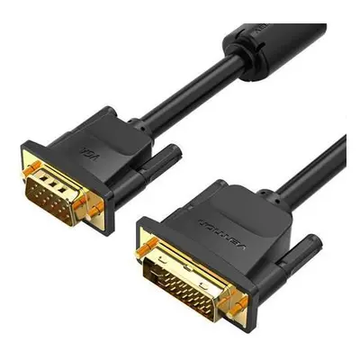 DVI (24+5) to VGA Cable Vention EACBI 3m, 1080P 60Hz (black)