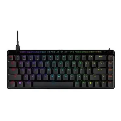 ASUS Klávesnice ROG FALCHION ACE HFX, Mechanická, Magnetický switch, USB, US, černá, 90MP03VE-BK