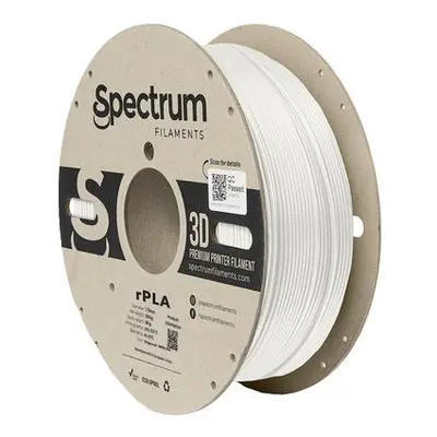 Tisková struna (filament) Spectrum r-PLA 1.75mm SIGNAL WHITE 1kg, 80555