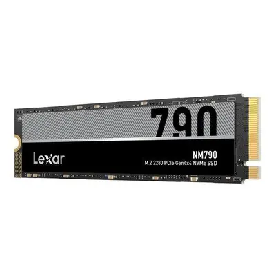 Lexar SSD NM790 PCle Gen4 M.2 NVMe - 4TB (čtení/zápis: 7400/6500MB/s), LNM790X004T-RNNNG