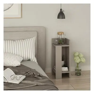 Hanah Home Nightstand Elos Right - Light Mocha Light Mocha