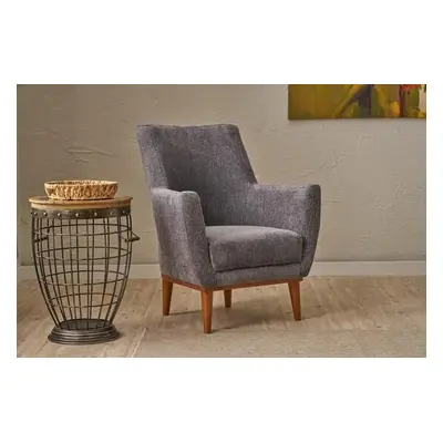 Atelier del Sofa Wing Chair Gonca - Grey Grey