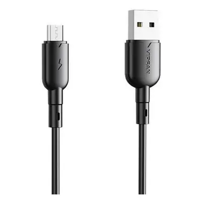 Kabel USB-Micro USB VFAN Colorful X11, 3A, 1m (černý)