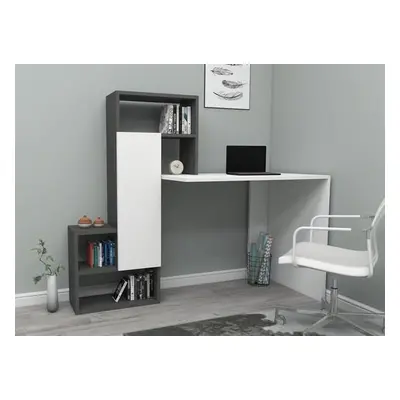 Hanah Home Study Desk Irmak - White, Anthracite