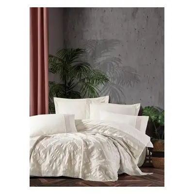 L'essentiel Maison Double Quilt Cover Set Freya - Cream