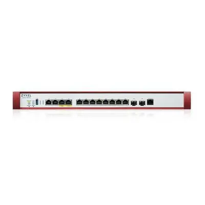 Zyxel USG FLEX700 H Series, User-definable ports with 2*2.5G, 2*10G( PoE+) & 8*1G, 2*SFP+, 1*USB