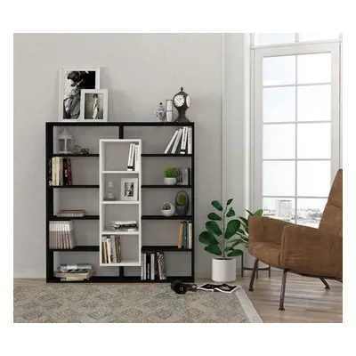 Hanah Home Bookshelf Ample - Black, White