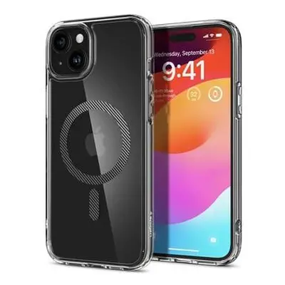 Spigen Ultra Hybrid MagFit kryt iPhone 15 Plus karbonový