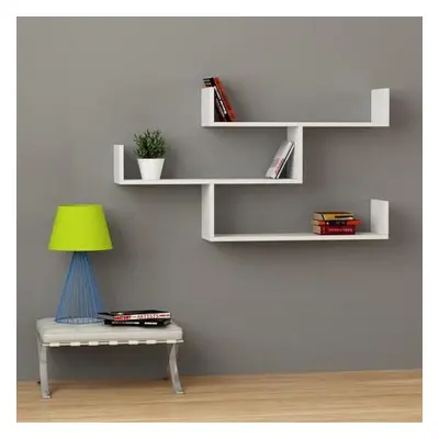 Hanah Home Wall Shelf Tibet - White White