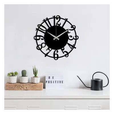 Wallity Decorative Metal Wall Clock Enzoclock - S006