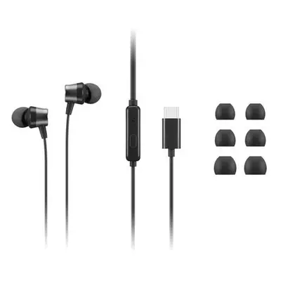 Lenovo sluchátka USB-C Wired In-Ear Headphones (with inline control)