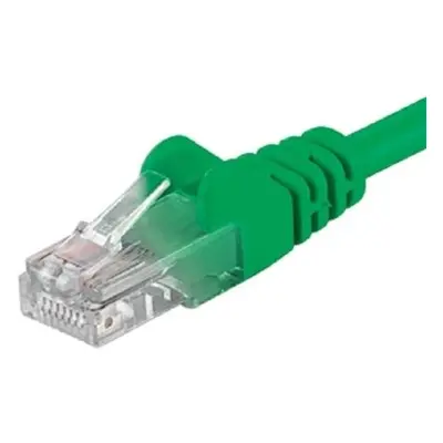 PremiumCord sp6utp100G Patch UTP RJ45-RJ45 CAT6, 10m, zelený