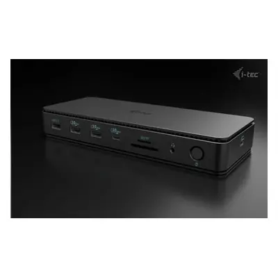 i-tec Thunderbolt4 2x Display Docking Station Gen3, 7x USB, 2.5 GLAN, PowerDelivery 92 W, TB4DUA