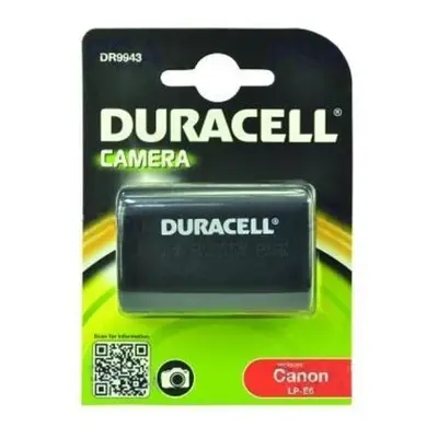 DURACELL Baterie - DR9943 pro Canon LP-E6, černá, 1400 mAh, 7.4V