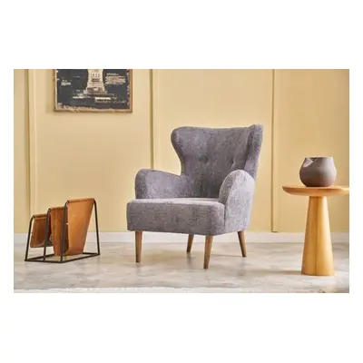 Atelier del Sofa Wing Chair Karina Prestij - Grey Grey