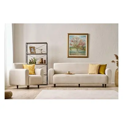 Atelier del Sofa Sofa Set Noya Chenille - Cream Cream