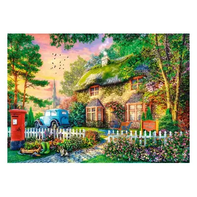 TREFL Puzzle Premium Plus Tea Time: Stoney Lane Cottage 1000 dílků