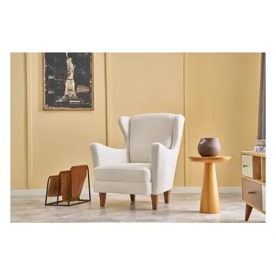 Atelier del Sofa Wing Chair Lola Prestij - Cream Cream