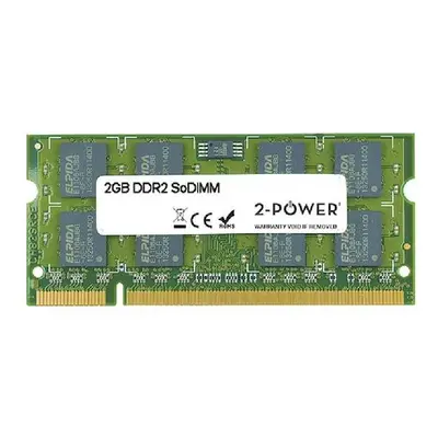 2-Power 2GB MultiSpeed 533/667/800 MHz DDR2 SoDIMM 2Rx8 (DOŽIVOTNÍ ZÁRUKA), MEM0702A