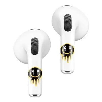 RockMax skin Art dekorativní nálepka pro AirPods 3 Black Smile