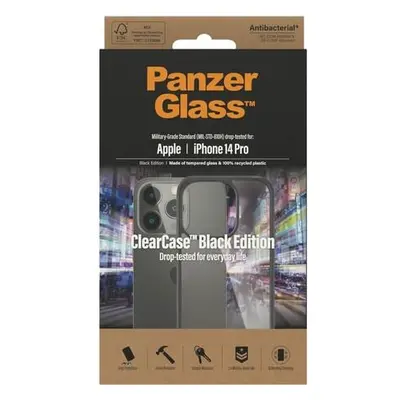 PanzerGlass ClearCase Apple iPhone 14 Pro (Black edition)