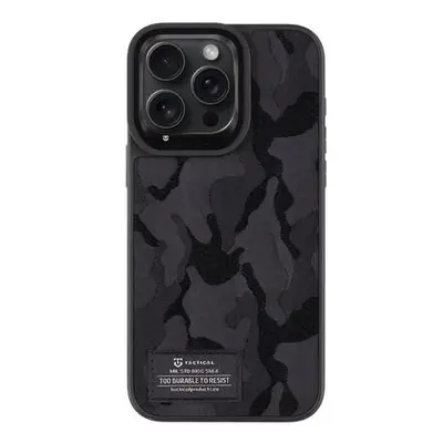 Tactical Camo Troop kryt Apple iPhone 15 Pro Max černý