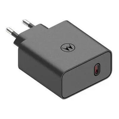 MC-1252 Motorola USB-C 125W Cestovní nabíječka Black (Service Pack)