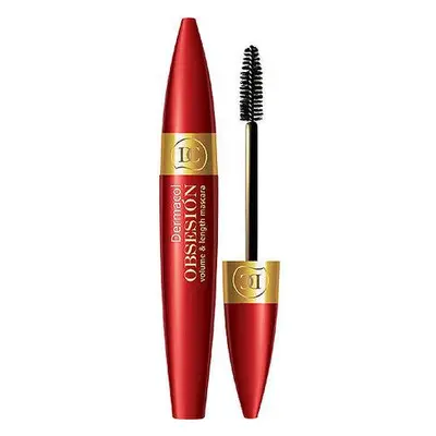 Dermacol Řasenka pro objem a délku řas (Obsesión Volume & Length Mascara) 12 ml 01 Black