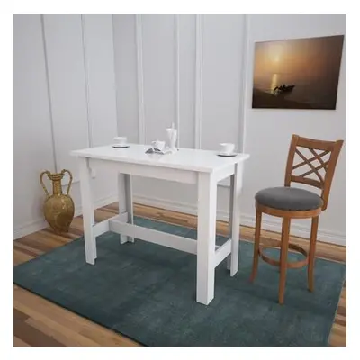 Hanah Home Dining Table Barra - Shiny White White