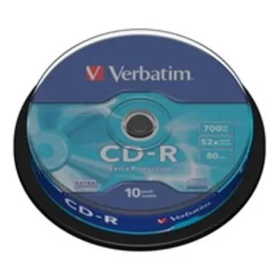 VERBATIM CD-R80 700MB/ 52x/ Extra Protection/ 10pack/ spindle, 43437