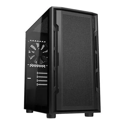 COUGAR PC skříň UNIFACE Black Mini Tower Mesh Front Panel 1x 120mm Fan TG Left Panel, CGR-55C9B