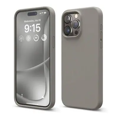 Elago kryt Silicone Case pre iPhone 15 Pro Max - Medium Gray