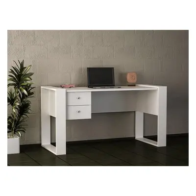 Hanah Home Study Desk Lord - White White