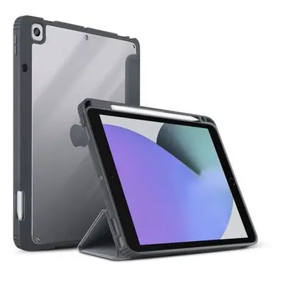 UNIQ Moven Antimikrobiální pouzdro iPad 10.2" (19/20/21)/Air 10,5" (2019)/Pro 10.5" (2017) šedé