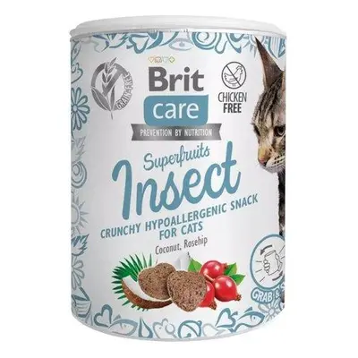 Brit Care Cat Snack Superfruits Insect 100g pamlsky pro kočky