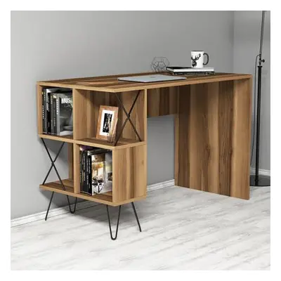 Hanah Home Study Desk Extra - Walnut