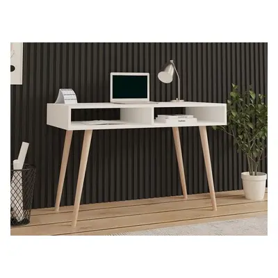 Hanah Home Study Desk Cisto - White White