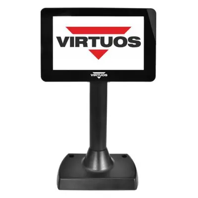 7" LCD barevný zákaznický displej Virtuos SD700F, USB, černý, EJG1007