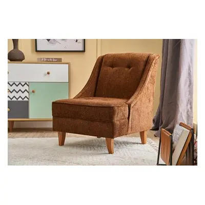 Atelier del Sofa Wing Chair Ella Prestij - Brown, Copper