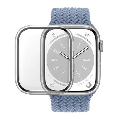 PanzerGlass Apple Watch 9/8/7 (41mm) ochranný kryt s D3O - čirý rámeček