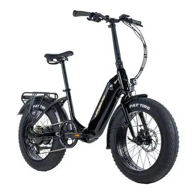 Leader Fox E-BIKE 20" CODY-2, FOLDING BIKE,BLACK (REAR MOTOR), vel.