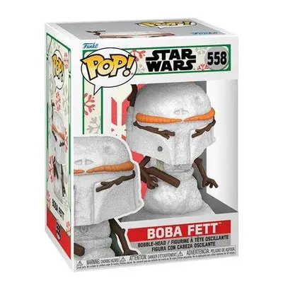 Funko POP! #558 Star Wars: Holiday- Boba Fett(Snowman)