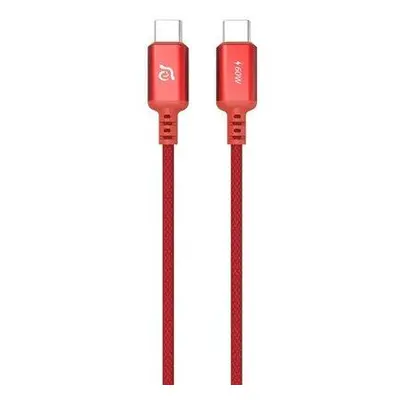 Adam Elements kábel CASA S120 USB-C na USB-C 60W 1.2m - Red